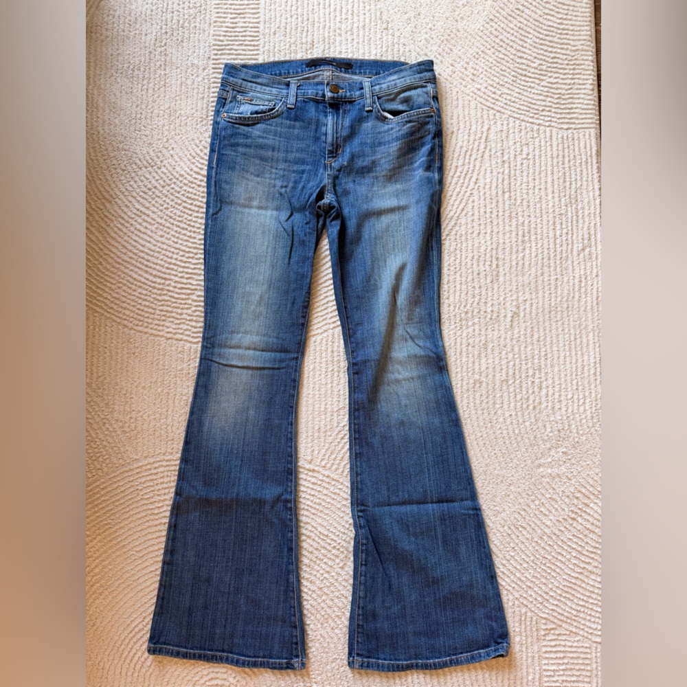 Joe's Jeans Medium Blue Bootcut Stretch Denim